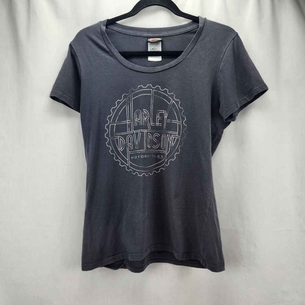HARLEY-DAVIDSON Short Sleeve Ladies Tee Shirt Size XL